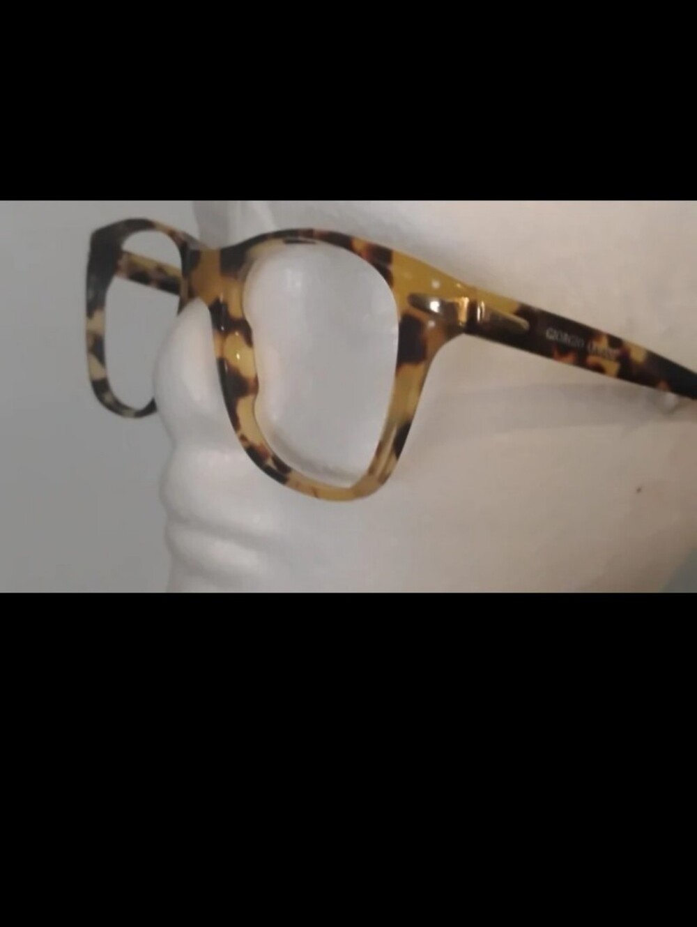Authentic Vintage Georgio Armani Eyeglass Frame NOS Italy
